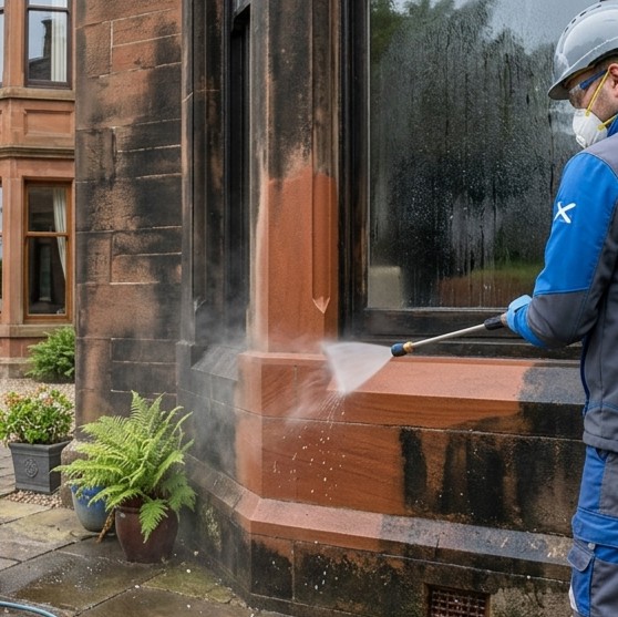 Ayrshire Sandstone Cleaning